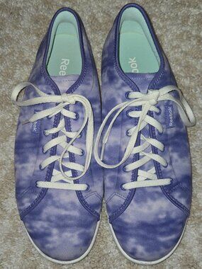 Reebok Skyscape Runaround Sneakers Purple/White Size 9.5